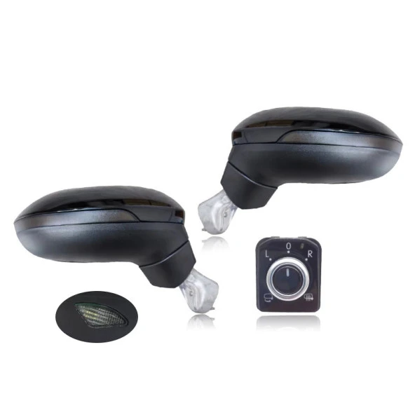 Passat B8 katlanabilir ayna ışıklı , düğmeli , 13 kablolu  / AYDS101 ürün görseli 1