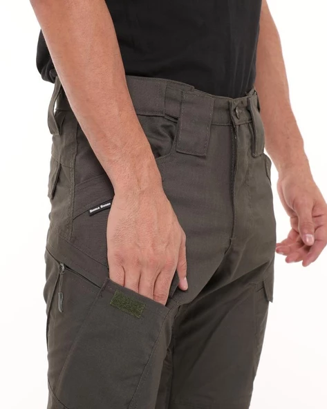 Single Sword Likralı Rahat Kadın&Erkek Outdoor Taktik Pantolon - 6