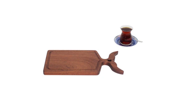 Gia Concept Ahşap Egzotik Balık Kuyruklu Sunumluk / Kesme Tahtası GİA01003