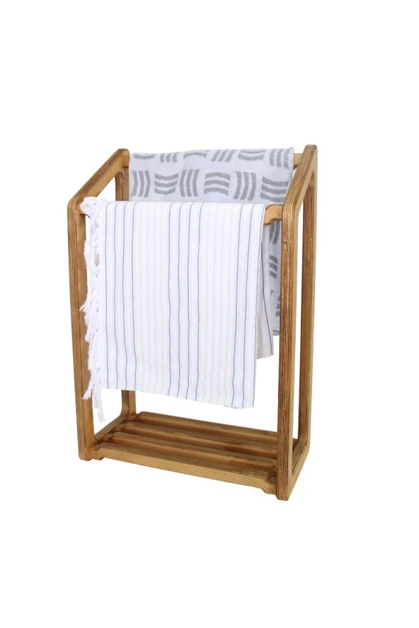 Concept Ahşap Banyo Havluluk / Kurutma Askılığı / Banyo Düzenleyici - 4