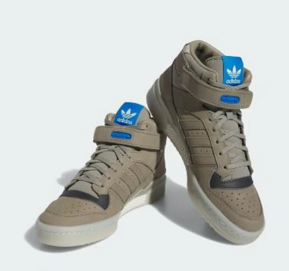 Adidas Forum Mid Unisex Haki Spor Ayakkabı HQ1508 M-81 - 4