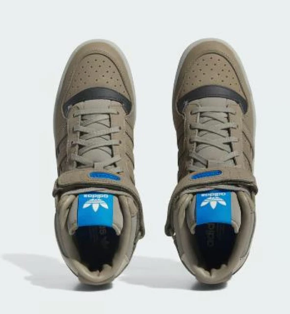 Adidas Forum Mid Unisex Haki Spor Ayakkabı HQ1508 M-81 - 5