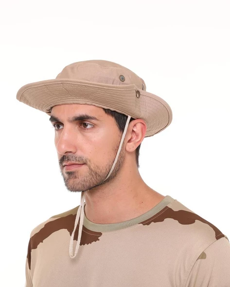 Single Sword Katlanabilir Kadın&Erkek Yazlık Safari Fötr Şapka
