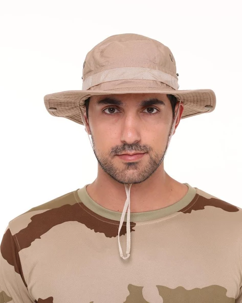 Single Sword Katlanabilir Kadın&Erkek Yazlık Safari Fötr Şapka - 3