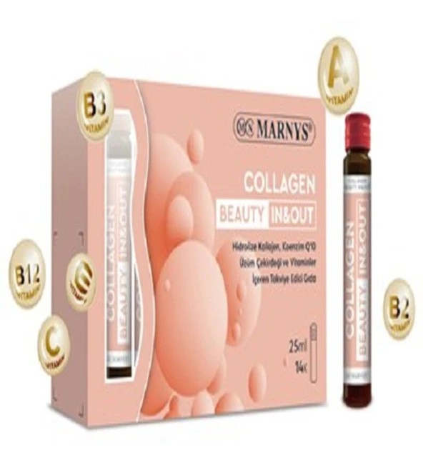 Marnys Beauty In Out Collagen 25 Ml X 14 Flakon