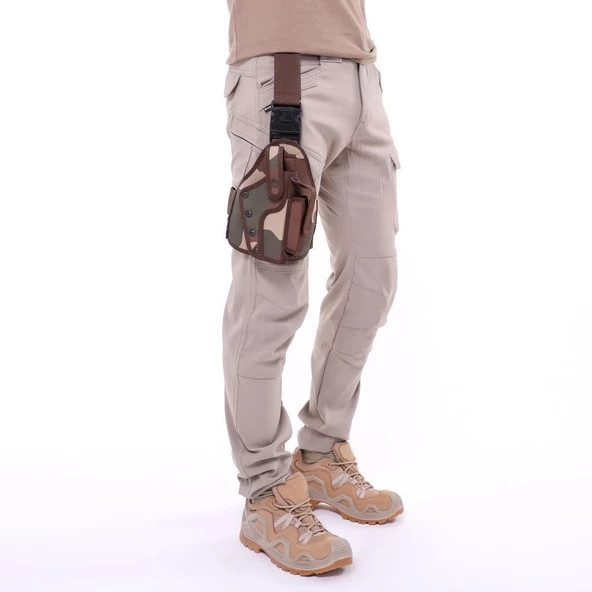 Single Sword Zigana Model Bacak Silah Kılıfı - 6