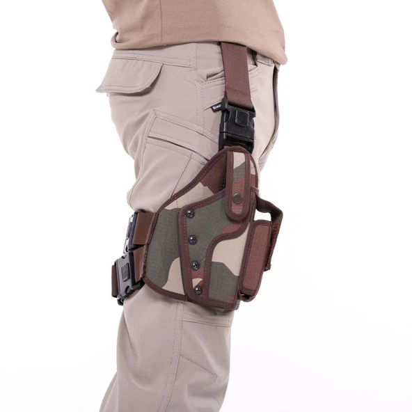 Single Sword Zigana Model Bacak Silah Kılıfı - 7