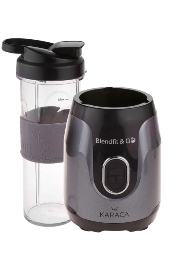 Karaca Blendfit Go Personal Kişisel Smoothie Blend Antrasit - Resim 8