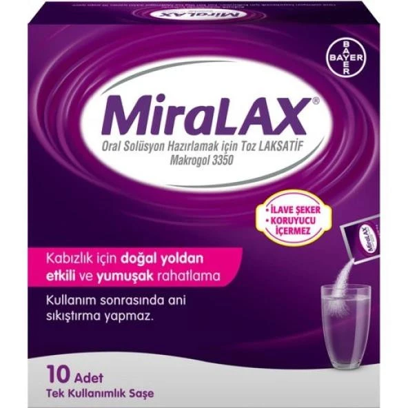 Miralax 10 Saşe 8699546997527
