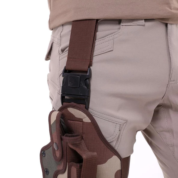 Single Sword Zigana Model Bacak Silah Kılıfı - 8