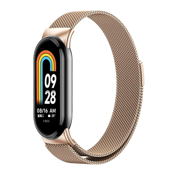 Xiaomi Mi Band 8 / Band 9 Kordon Milano Loop Metal Kordon - 9