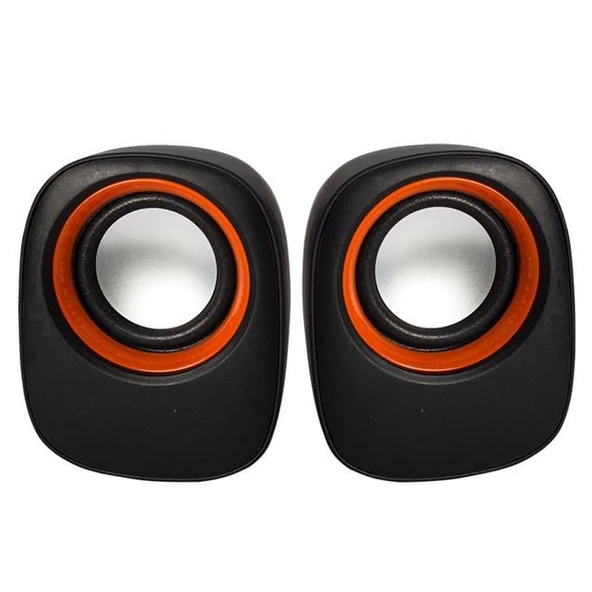 Magicvoice D-05A Mini 5 Watt Aux 2.0 Multimedia 1+1 USB Speaker - Hoparlör - Resim 3