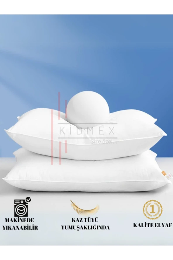 2 Adet Premium Ultra Rahat Yüksek Yastık (1 ADET 1000GR)