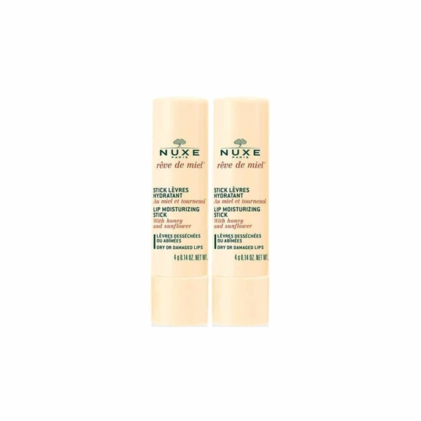 Nuxe Reve de Miel Lip Moisturizing Stick 2x4g Set ürün görseli 1