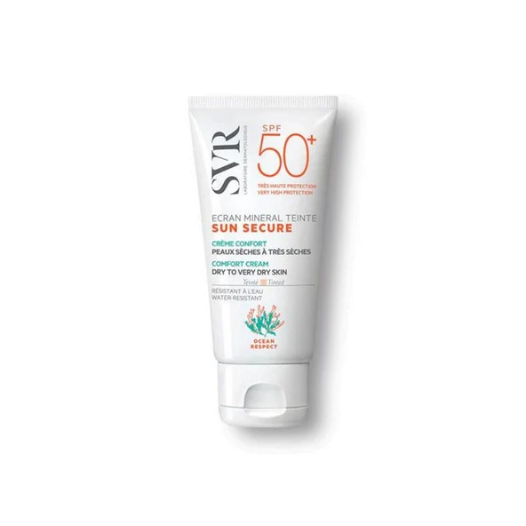 SVR Ecran Sun Secure Tinted Mineral Comfort Cream SPF50 60g ürün görseli