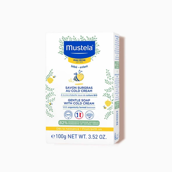 Mustela Cold Cream İçeren Temizleyici Sabun 100g