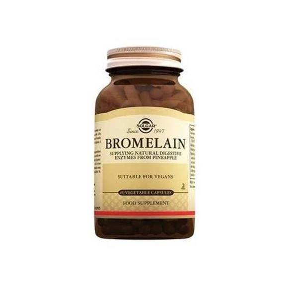 Solgar Bromelain 60 Tablet ürün görseli
