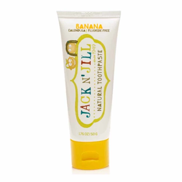 Jack and Jill Natural Toothpaste Banana 50g