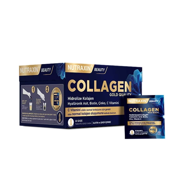 Nutraxin Beauty Gold Collagen 30 Saşe