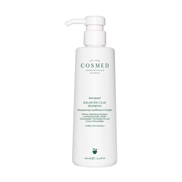 Cosmed Hair Guard Yağlanmaya Karşı Dengeleyici Kil Şampuanı 400ml