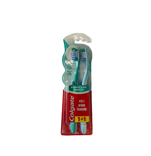 Colgate 4 ü 1 Arada Temizlik Diş Fırçası 1+1