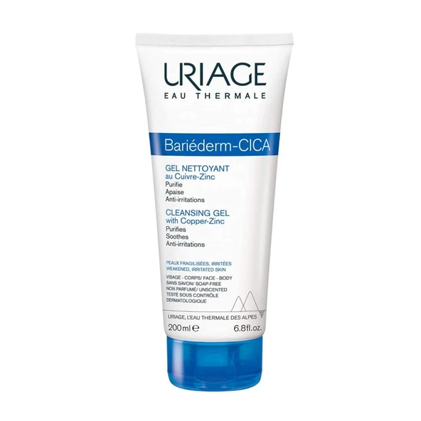 Uriage Bariederm Cleansing Cica Gel 200ml ürün görseli