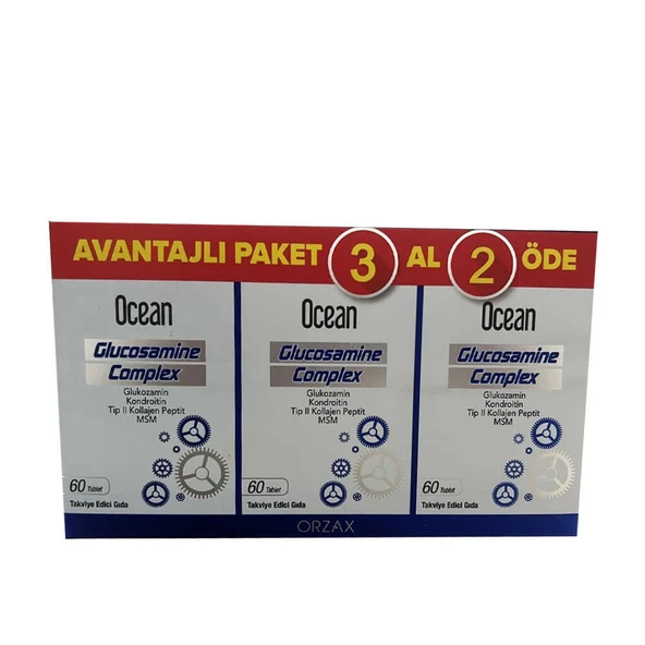 Ocean Glucosamine Complex 60 Tablet 3 Al 2 Öde
