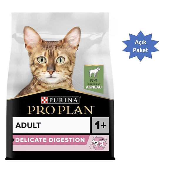 Pro Plan Delicate Kuzu Etli 3 kg Yetişkin Kedi Maması - Açık Paket