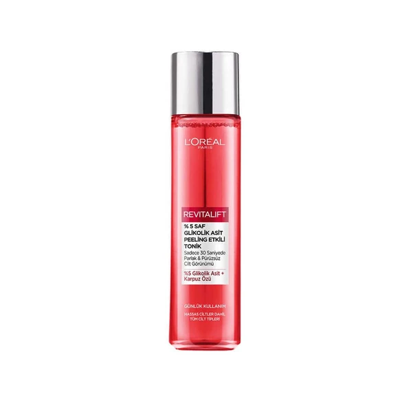 Loreal Paris Revitalift Peeling Etkili Tonik 180ml ürün görseli 1