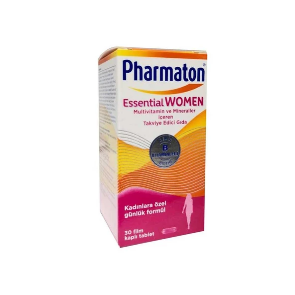 Pharmaton Essential Women Kadınlara Özel Günlük Formül 30 Tablet ürün görseli