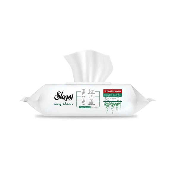 Sleepy Easy Clean Ekstra Temizlik Yüzey Temizlik Havlusu 100 Adet
