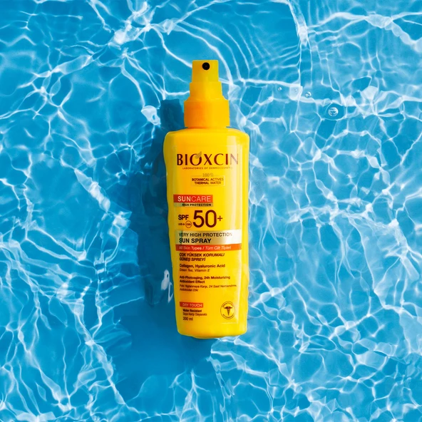 Bioxcin Suncare Çok Yüksek Korumalı Güneş Spreyi Spreyi SPF50+ 200ml - Resim 5