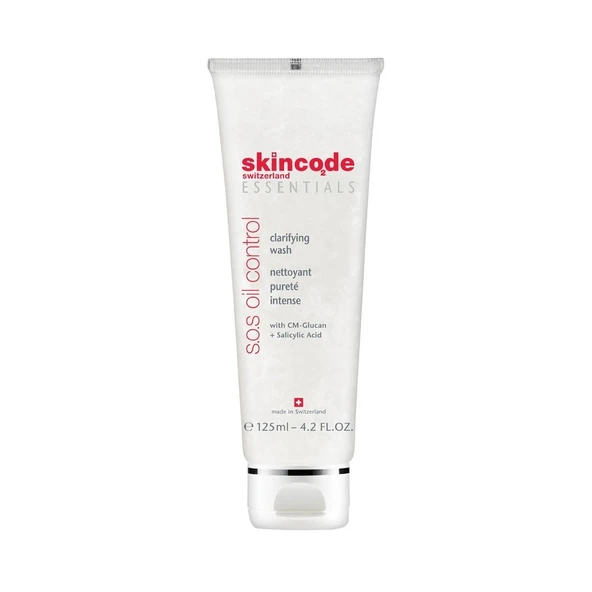 Skincode SOS Oil Control Clarifying Wash 125ml ürün görseli 1