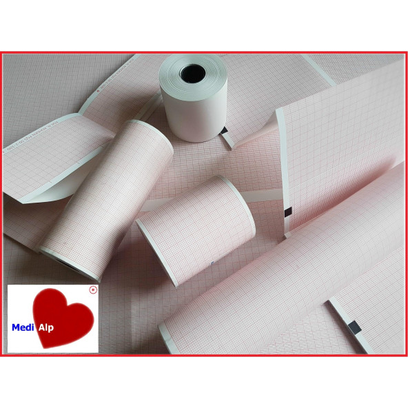 Nihon Kohden Defi. Ekg Kağıdı Fqs-50-2-100 - Toplam 10 Paket - 2