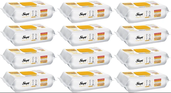 Sleepy Easy Clean Yüzey Temizlik Havlusu 100 Yaprak Arap Sabunlu Plstk Kapak (12 Li Set) 1200 Yaprak