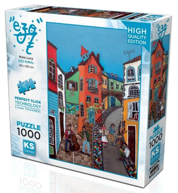 Ks Games 1000 Parça Nora Luca Ezo Sunal Puzzle