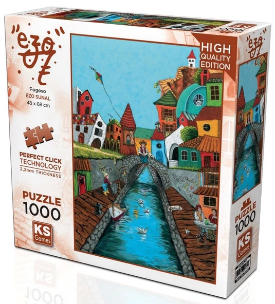 Ks Games 1000 Parça Fogoso Ezo Sunal Puzzle ürün görseli