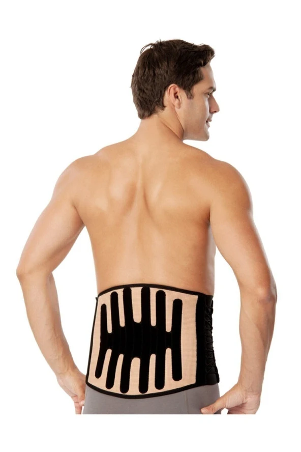 VARİTEKS Unisex Siyah Tx Lumbosakral Korse ürün görseli