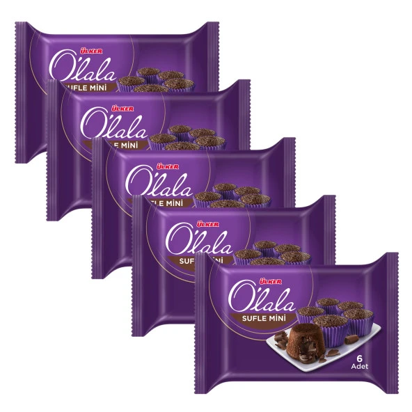 Ülker OLala Sufle Mini 162 G x 5 Adet