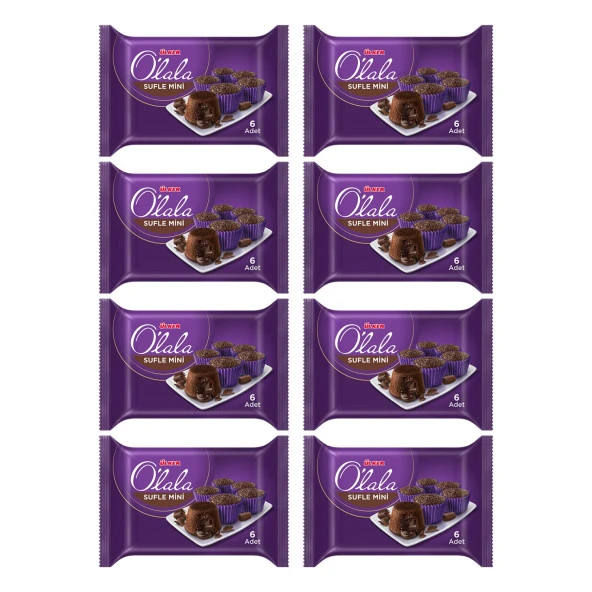 Ülker OLala Sufle Mini 162 G x 8 Adet ürün görseli