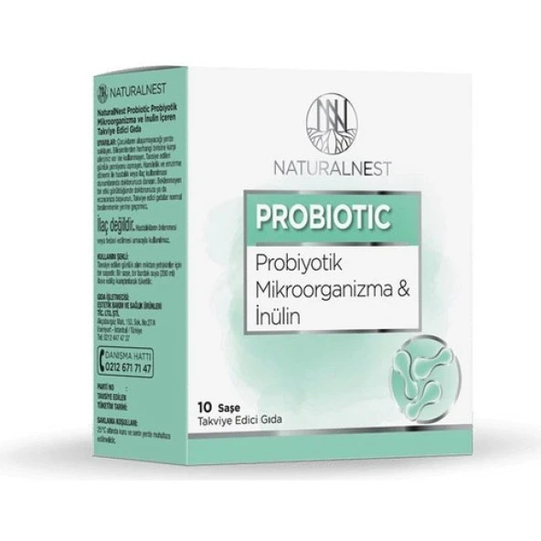 Naturalnest Probiotic Takviye Edici Gıda 10 Saşe