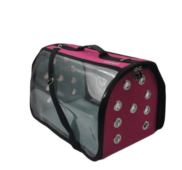 LEPUS ŞEFFAF FLY BAG PEMBE