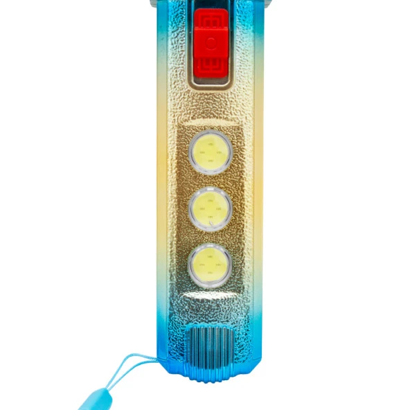 Powermaster TB33 1+3 Ledli İki Çalışma Modlu Şarjlı El Feneri - 3