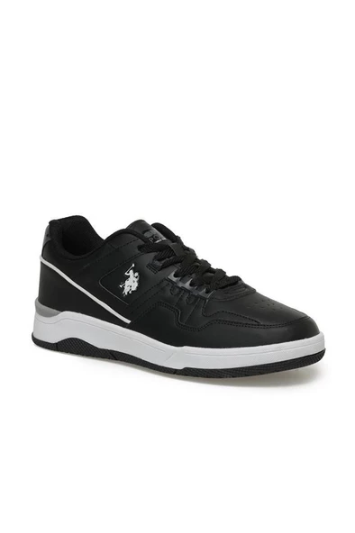 U.S Polo Assn. ATHENA 3PR Erkek Sneaker Ayakkabı Siyah 40-45