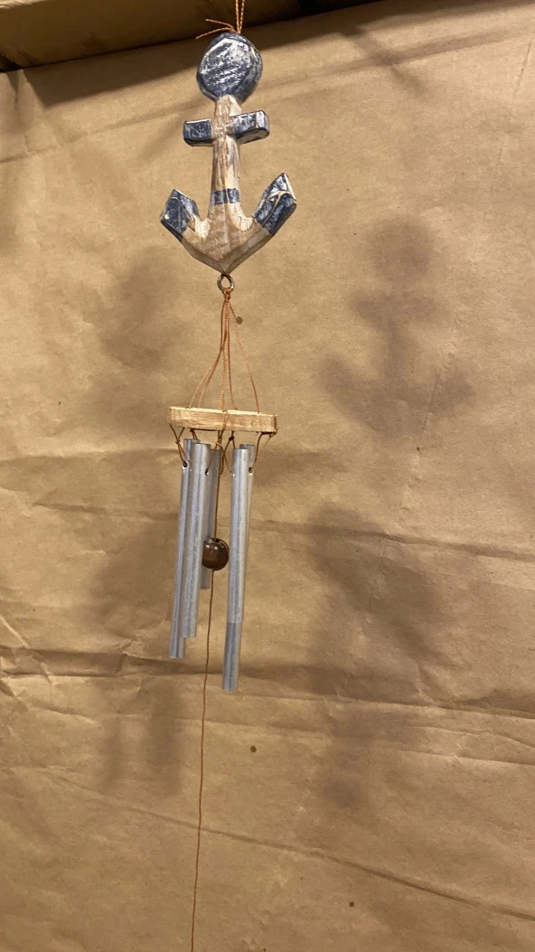 Deprem çanı zili rüzgar çanı çapa - Resim 3