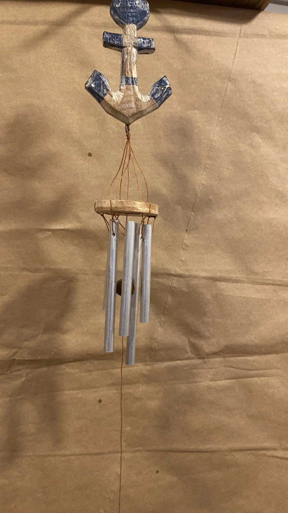 Deprem çanı zili rüzgar çanı çapa - Resim 4