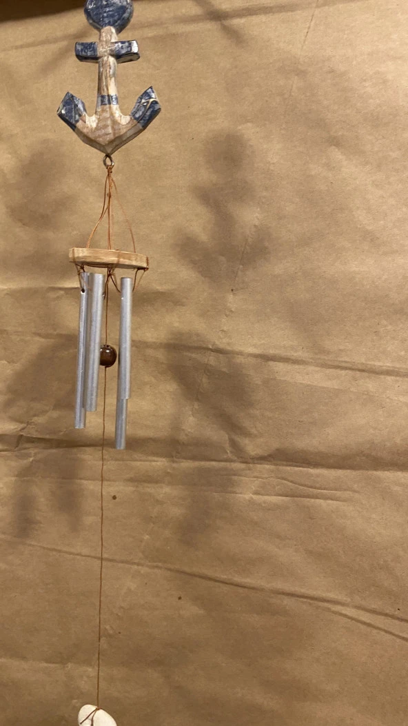 Deprem çanı zili rüzgar çanı çapa - Resim 5