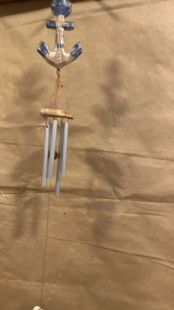 Deprem çanı zili rüzgar çanı çapa - Resim 6