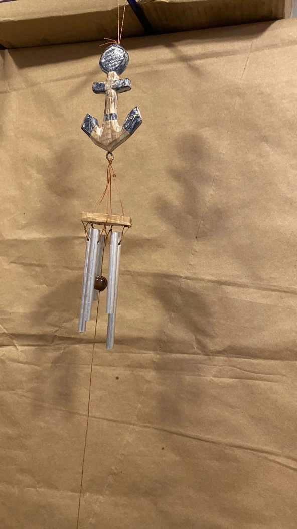 Deprem çanı zili rüzgar çanı çapa - Resim 7