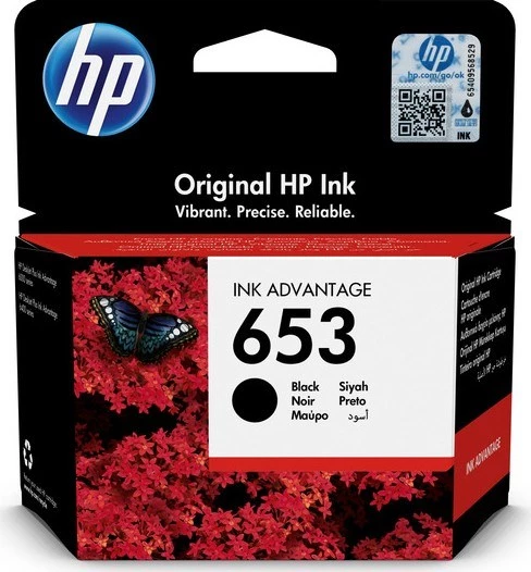 HP 653 Black Siyah Kartuş 3YM75AE